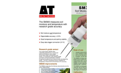 Delta-T - Model SM300 - Soil Moisture and Temperature Sensor - Datasheet