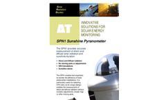 SPN1 Sunshine Pyranometer Solar Energy Datasheet