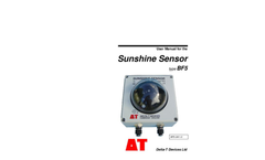 Delta-T - Model BF5 - Sunshine Sensor - User Manual