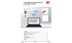 Penman-Monteith Evapotranspiration in GP2 Logger Controller - Technical Notes