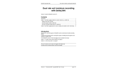 Dual Rate Soil Moisture Recording with DeltaLINK - Technical Note