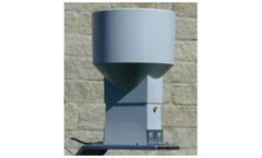 Delta-T Devices - Model RG2+BP-06 - Rain gauge, Compact (6m Cable), Levelling Baseplate