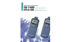 Model GE-1400 - Diesel Engine Tachometer Brochure