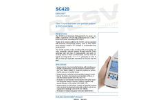 CESVA - Model SC420 - Sound Level Meter and Spectral Analyser - Brochure