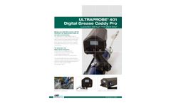 UE-Systems - Model Ultraprobe 401 - Digital Grease Caddy Handheld Testing Equipment - Brochure
