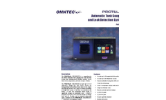 Proteus - Model OEL8000IIIX - Robust Automatic Tank Gauging and Leak Detection System Brochure