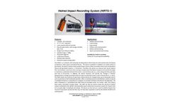 IST - Model HIRTS-1 - Helmet Impact Recording System - Brochure
