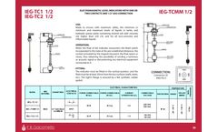 Model IEG-TC1-1/2 - Electromagnetic Level Indicators - Datasheet