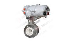Youfumi - Electric V Port Ceramic Control Ball Valve