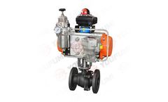 Youfumi - Model WCB - Pneumatic Ball Valve