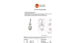 Chicago Sensor - Vertically Mounted Float Switches Brochure