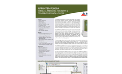 Model RFPRH- 2000A - Wireless Pressure Humidity and Temperature Data Logger Brochure