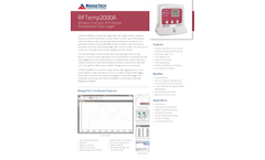 MadgeTech - Model RFTemp2000A - Wireless Ambient Temperature Data Logger - Brochure