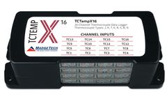 MadgeTech - Model TCTempX Series - 4, 8, 12 and 16-Channel Thermocouple-Based Temperature Data Loggers