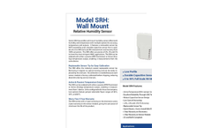 Setra - Model SRH - Outdoor Air Humidity Sensor - Brochure