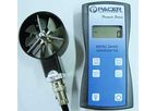 Digitron Anemomaster - Model DA400 - Rotating Vane Digital Anemometer Pacer-Instruments