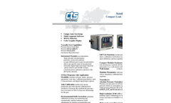Cincinnati - Model Sentinel C20WE - Low-cost Pressure Decay Leak Detection Instrument - Brochure