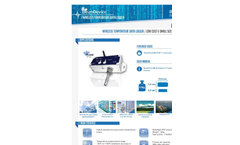 Model ONE-T - Wireless Temperature Data Logger Brochure