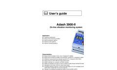 Model A3900 II - Online Condition Monitoring Analyzer Brochure