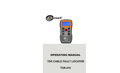 Time-domain Reflectometer TDR-410 - Brochure