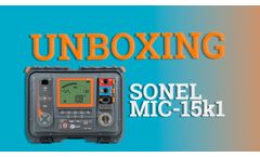 Unboxing Sonel MIC-15k1 - Video