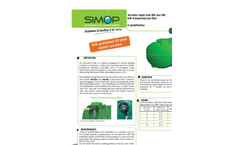Model 6004 - Horizontal All-Water Septic Tank Brochure