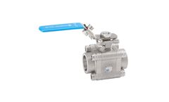 Marwin - Model CV4700 Series - V-Port Three Piece Ball Valve