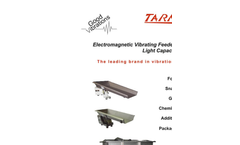 Electromagnetic Feeders Small Capacity - Brochure