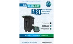 BioMicrobics - Model RetroFAST - Septic Wastewater Treatment System - Brochure