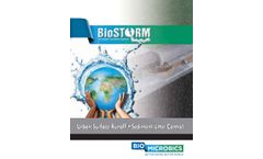 BioMicrobics - Model BioSTORM - Stormwater Treatment System  - Brochure -1
