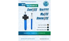 BioMicrobics - Model SaniTEE - Wastewater Effluent Screen - Brochure