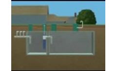 BioBarrier HSMBR (High Strength Membrane BioReactor) Installation Animation - Video