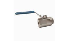 JFlow Controls - Model FSLD3900 Series - Two Piece High Pressure Fire Safe Ball Valve