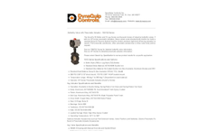DynaFly - Model DynaMatic P2S Series - 2 PC Stainless Steel Ball Valve - Pneumatic Actuator - Brochure