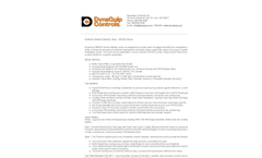 DynaQuip - Model VME3 Series - Carbon Steel 1-Piece Economy Valve - Brochure