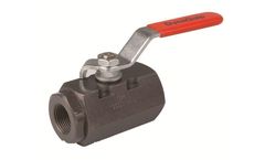 DynaQuip - Model VLE Series - Carbon Steel Pressure Ball Valve