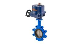 DynaQuip - Model DynaFly 900/922 Series - Butterfly Valve with Electric Actuator