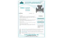 Titan - Model CT21-CS - Cast Tee Strainer - Brochure