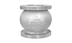 Titan - Model CV52-SS - Globe Check Valve
