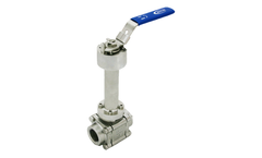 AVCO - Model 1500 Series - 3 Piece Cryogenic Ball Valve