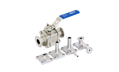 AVCO - Model 2100 Series - 3-Piece Sanitary Ball Valve
