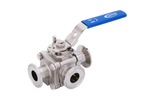 AVCO - Model 2800 Series - Side Entry Diverter Sanitary Ball Valve