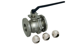 AVCO - Model 9900 Series - 2-Piece Vee Port Flanged Ball Valve