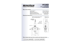 Model WCMEHR-3W - 3-Way High Water Pressure Direct Acting Water Regulating Valve Brochure