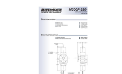 Model M300P-250-FL-2W - 2-Way, High Capacity Direct Acting Water Regulating Valve Brochure