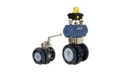 Aegis - Model LBR Series - Low Torque Ball Valves for Corrosive Process