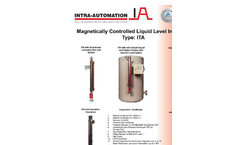 Model ITA - Magnetic Level Gauge Brochure