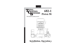 Model 682 - 15 - Piston Flow Meter Manual