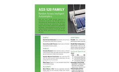  ASX-520 - Auto Samplers Brochure