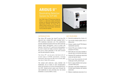 CETAC Aridus - Model II - Desolvating Nebulizer System for ICP-MS Brochure